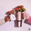 Stanley Quencher H2.0 FlowState Stainless Steel Vacuum Insulated Tumbler With Lid and Straw For Water, Iced Tea or Coffee, Smoothie and More 30oz -