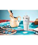 Stanley Quencher H2.0 Flowstate Stainless Steel Vacuum Insulated Tumbler With Lid and Straw For Water, Iced Tea or Coffee, Smoothie and More, Cream,