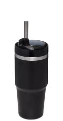 Stanley Quencher H2.0 Flowstate Stainless Steel Vacuum Insulated Tumbler With Lid and Straw For Water, Iced Tea or Coffee, Smoothie and More, Cream,