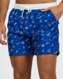Staple Superior - Men's Blue Boardshorts - Seaside Recycled Swim Shorts - Size 36 at The Iconic