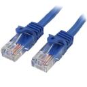 StarTech 1 M Black Cat5e Snagless RJ45 UTP Patch Cable - 1m Patch Cord - Ethernet Patch Cable - RJ45 Male to Male Cat 5e Cable (45PAT1MBK)