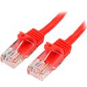 StarTech 1 M Black Cat5e Snagless RJ45 UTP Patch Cable - 1m Patch Cord - Ethernet Patch Cable - RJ45 Male to Male Cat 5e Cable (45PAT1MBK)