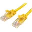 StarTech 1 M Black Cat5e Snagless RJ45 UTP Patch Cable - 1m Patch Cord - Ethernet Patch Cable - RJ45 Male to Male Cat 5e Cable (45PAT1MBK)