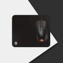SteelSeries QcK Mini Cloth Gaming Mouse Pad - Micro-woven Surface - Optimized For Gaming Sensors - Size S (250x210mm)