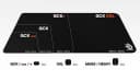 SteelSeries QcK Mini Cloth Gaming Mouse Pad - Micro-woven Surface - Optimized For Gaming Sensors - Size S (250x210mm)