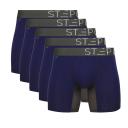Step One Men's Bamboo Boxer Brief - Breathable Anti Chafe Moisture Wicking Underwear for Men