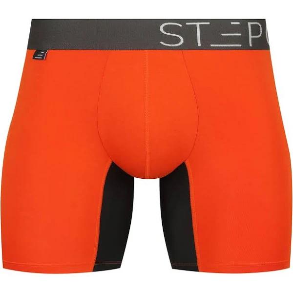Step One Men's Bamboo Boxer Brief - Breathable Anti Chafe Moisture Wicking Underwear For Men