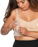 Sublime Busty Hands Free Pumping Bra | Patented All-in-One Pumping & Nursing Bra with EasyClip for F, g, H, I Cup
