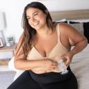 Sublime Busty Hands Free Pumping Bra | Patented All-in-One Pumping & Nursing Bra with EasyClip for F, g, H, I Cup