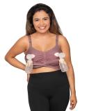 Sublime Busty Hands Free Pumping Bra | Patented All-in-One Pumping & Nursing Bra with EasyClip for F, g, H, I Cup