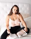 Sublime Busty Hands Free Pumping Bra | Patented All-in-One Pumping & Nursing Bra with EasyClip for F, g, H, I Cup