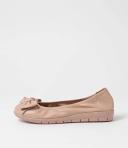 Supersoft Fransisco3 Warm Rose Leather Ballet Flats Warm Rose Ballets Flats Womens Shoes Pumps