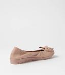 Supersoft Fransisco3 Warm Rose Leather Ballet Flats Warm Rose Ballets Flats Womens Shoes Pumps