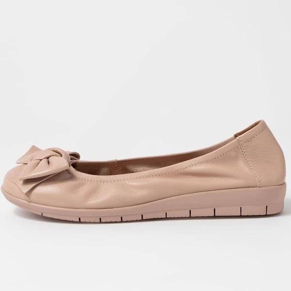 Supersoft Fransisco3 Warm Rose Leather Ballet Flats Warm Rose Ballets Flats Womens Shoes Pumps