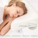 TalatexHome TALATEX 100% Natural Premium Latex Pillow, Adjustable Orthordic Ergonomic Pillow Helps Relieve Pressure, Neck and Shoulder Pain, No