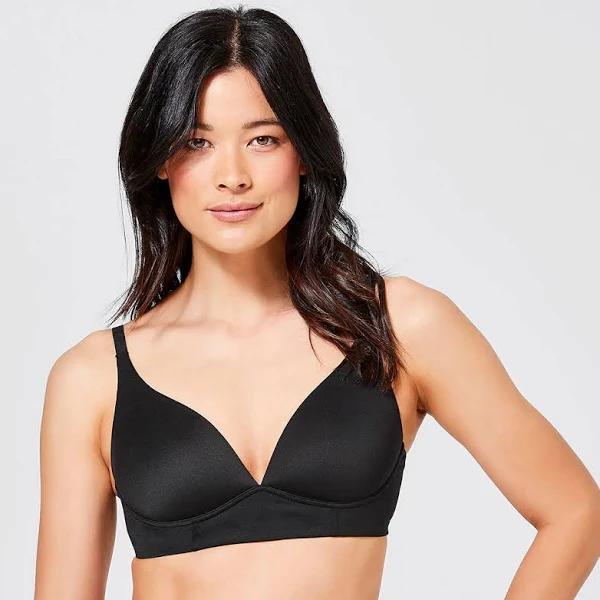 Target Wirefree Soft Comfort T-Shirt Bra; Style: T010 - Black - 10A - AfterPay & zipPay Available