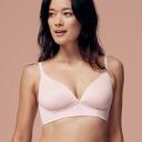 Target Wirefree Soft Comfort T-Shirt Bra; Style: T010 - Pink - 14B - AfterPay & zipPay Available