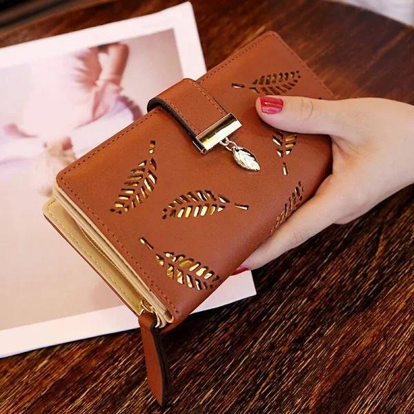 Tassel Women Wallet For Credit Cards Small Luxury Brand Leather Short Womens Wallet and Purse Carteira Feminina