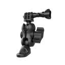 TELESIN Action Camera Motorcycle Rear-view Mirror Mounting Bracket 360° Rotation Action Camera Mount Adapter Replacement For GoPro Hero 9/8/7/6/5 Spor