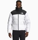 The North Face 1996 Retro Nuptse 700 Fill Packable Pride Jacket 26'' Length Jacket White