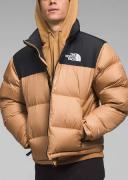 The North Face 1996 Retro Nuptse 700 Fill Packable Pride Jacket 26'' Length Jacket White