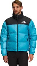 The North Face 1996 Retro Nuptse 700 Fill Packable Pride Jacket 26'' Length Jacket White