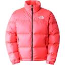 The North Face 1996 Retro Nuptse 700 Fill Packable Pride Jacket 26'' Length Jacket White