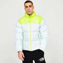The North Face 1996 Retro Nuptse 700 Fill Packable Pride Jacket 26'' Length Jacket White