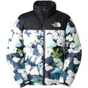 The North Face 1996 Retro Nuptse 700 Fill Packable Pride Jacket 26'' Length Jacket White