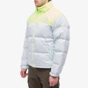 The North Face Men's 1996 Nuptse Jacket in Skylight Blue/Led Yellow, Size XX-Large | END. Clothing