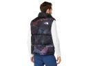 The North Face Men's 1996 Retro Nuptse Trail Glow Print Vest in TNF Black Trail Glow Print, Size XX-Large | END. Clothing
