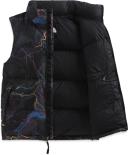 The North Face Men's 1996 Retro Nuptse Trail Glow Print Vest in TNF Black Trail Glow Print, Size XX-Large | END. Clothing