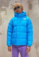 The North Face Men's Himalayan Down Parka Jacket in Acoustic Blue, Size Medium | END. Clothing