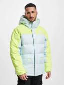 The North Face Men's Himalayan Down Parka Jacket in Skylight Blue/Led Yellow, Size Medium | END. Clothing