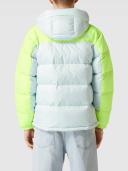 The North Face Men's Himalayan Down Parka Jacket in Skylight Blue/Led Yellow, Size Medium | END. Clothing