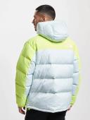 The North Face Men's Himalayan Down Parka Jacket in Skylight Blue/Led Yellow, Size Medium | END. Clothing