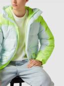 The North Face Men's Himalayan Down Parka Jacket in Skylight Blue/Led Yellow, Size Medium | END. Clothing