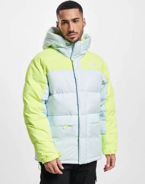 The North Face Men's Himalayan Down Parka Jacket in Skylight Blue/Led Yellow, Size Medium | END. Clothing