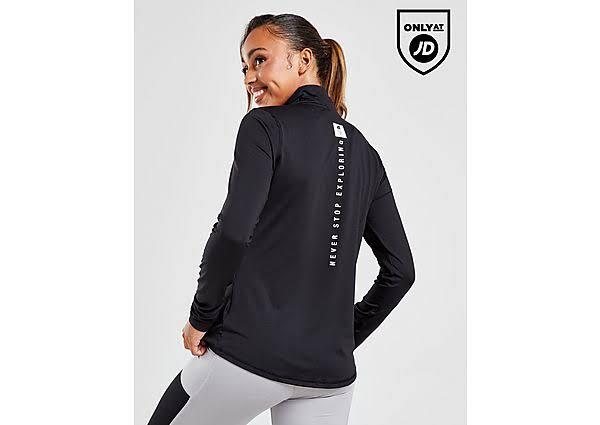 The North Face Never Stop Exploring 1/4 Zip Top - Black - XS