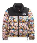 The North Face Printed 1996 Retro Nuptse Womens Insulated Jacket -TNF Black/International Womens Print - XL