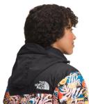 The North Face Printed 1996 Retro Nuptse Womens Insulated Jacket -TNF Black/International Womens Print - XL