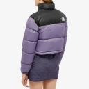 The North Face Women's Nuptse Short Jacket in Lunar Slate, Size X-Large | END. Clothing