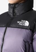 The North Face Women's Nuptse Short Jacket in Lunar Slate, Size X-Large | END. Clothing