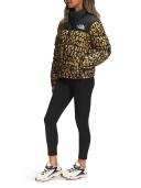 The North Face Womens Insulated Jackets Large Yellow Women's Printed 1996 Retro Nuptse Jacket