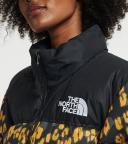 The North Face Womens Insulated Jackets Medium Yellow Women's Printed 1996 Retro Nuptse Jacket
