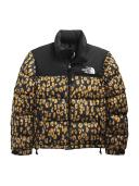 The North Face Womens Insulated Jackets Medium Yellow Women's Printed 1996 Retro Nuptse Jacket