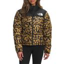 The North Face Womens Insulated Jackets Medium Yellow Women's Printed 1996 Retro Nuptse Jacket
