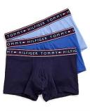 Tommy Hilfiger Men's Cotton Stretch Trunks 3-Pack - Blue Size Small - AfterPay & zipPay Available