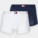 Tommy Hilfiger Men's Underwear Carbon Diagonal Logo Print Three-Pair Boxer Brief Set L