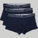 Tommy Hilfiger Men's Underwear Carbon Diagonal Logo Print Three-Pair Boxer Brief Set M